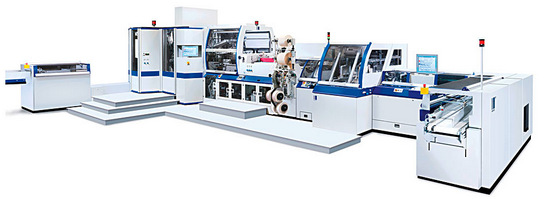 Kolbus’s most versatile and flexible book production line is the Bookjet system BF 530