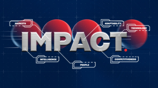 На шляху до успіху з IMPACT: Intelligence, Market, People, Adaptability, Competitiveness і Technology є підвалинами нової стратегії Koenig & Bauer. © Koenig & Bauer