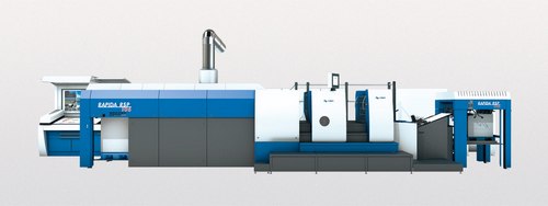 The Rapida RSP 106 makes screen finishing attractive even for long run lengths