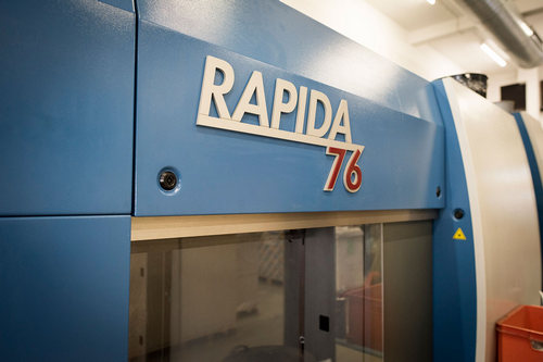 Rapida 76 — это листовая офсетная техника высшего класса в формате B2